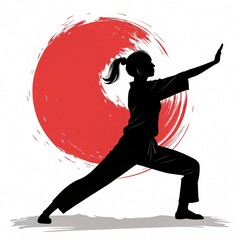 Brushstroke Strength The Essence of Martial Focus
