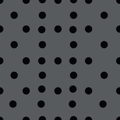 Vector seamless background with circles in pastel colors