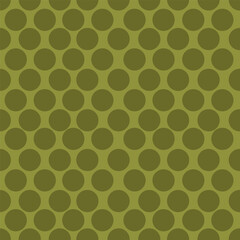 Vector seamless background with circles in pastel colors