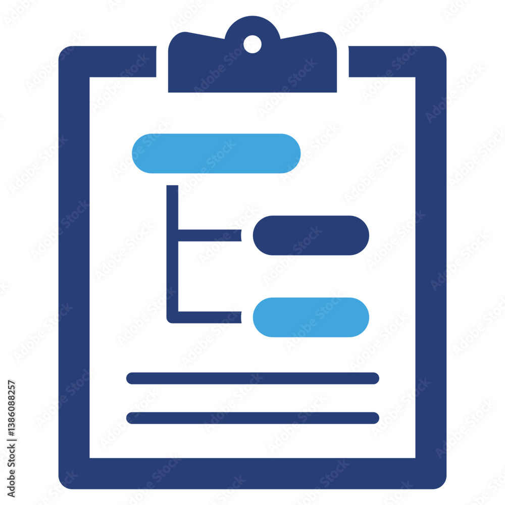 Aufkleber subtask two color icon
