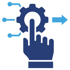 Actionable Two Color Icon