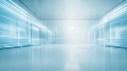 Abstract blue background with light and lines, versatile design for modern projects