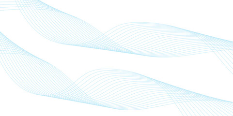 Abstract wave line for banner, wallpaper background with wave design.	