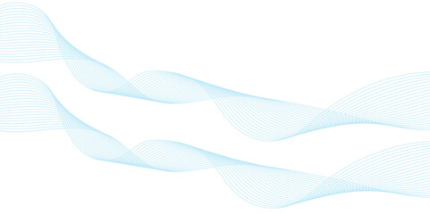Abstract wave line for banner, wallpaper background with wave design.	