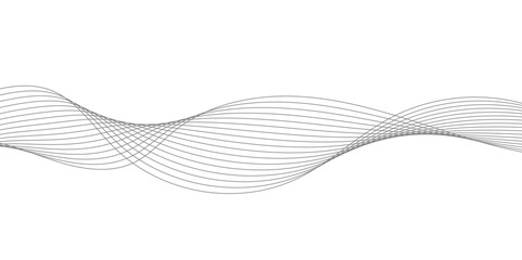 Abstract wave line for banner, wallpaper background with wave design.	