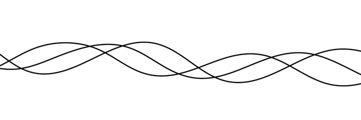 Abstract wave line for banner, wallpaper background with wave design.	