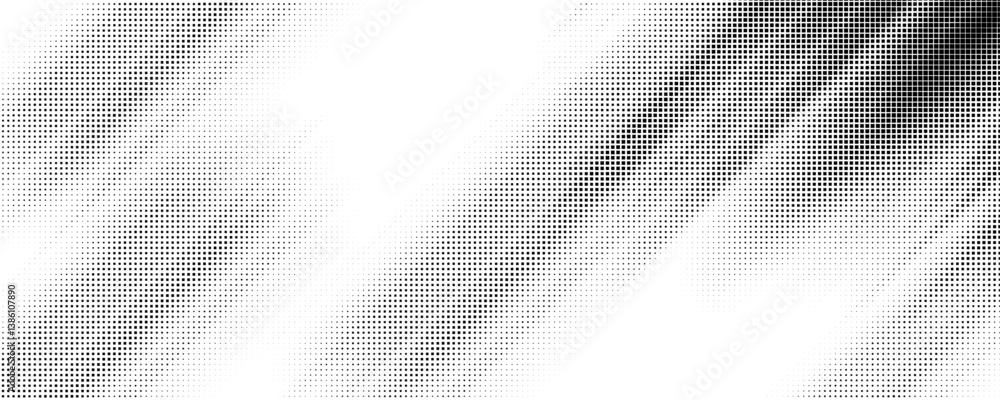 Poster halftone background vector, abstract backdrop design with two tone pattern and copy space for edit y