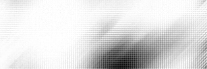 Halftone background vector, abstract backdrop design with two tone pattern and copy space for edit your content	