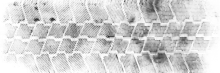 Halftone background vector, abstract backdrop design with two tone pattern and copy space for edit your content	