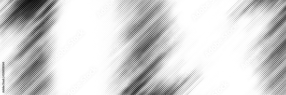 Poster halftone background vector, abstract backdrop design with two tone pattern and copy space for edit y