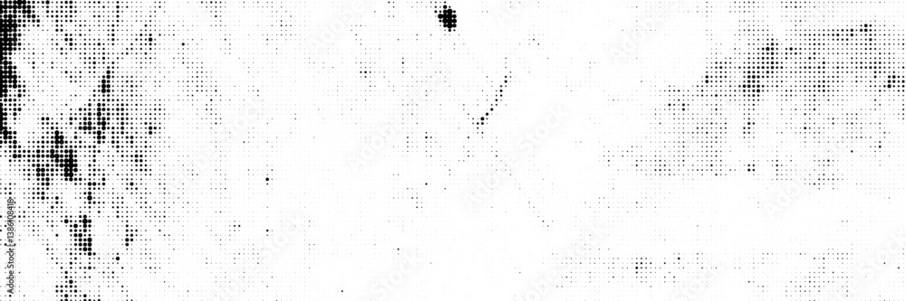 Poster halftone background vector, abstract backdrop design with two tone pattern and copy space for edit y