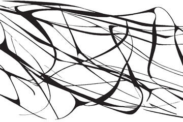 Abstract geometric pattern, texture. Random, chaotic pattern element
