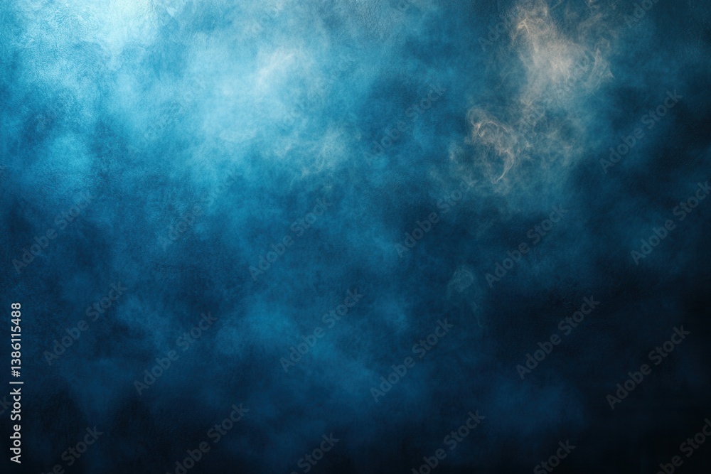 Poster mystical blue haze background texture with ethereal light creating a dreamy and abstract atmosphere 