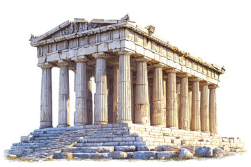 Fototapeta premium The classical building 