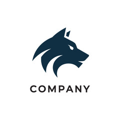 Obraz premium Deer Logo Design, Deer Head Design, Deer Silhouette Design Vector 