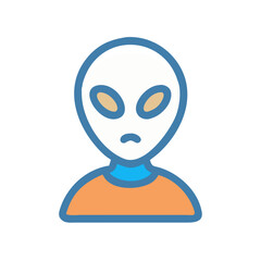  Creative Alien Character Icon Design