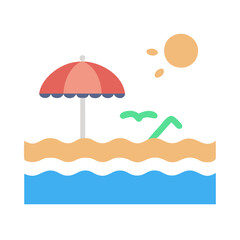  Stylish Beach Icon for Design Projects