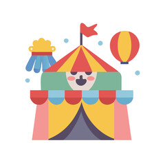  Vibrant Circus Icon for Family Fun