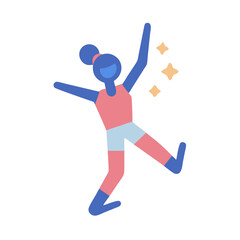  Elegant Dancer Icon for Theatrical Arts