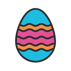  Decorative Easter Egg Icon for Festivities