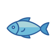 Colorful Fish Icon for Aquatic Life