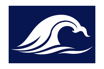 Fototapeta premium vector illustration of a wave