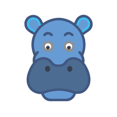  Charming Hippopotamus Icon for Kids' Designs