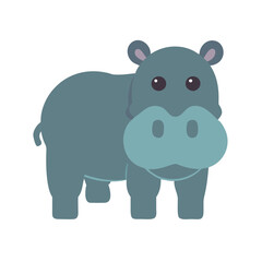  Whimsical Hippopotamus Icon for Fun Designs