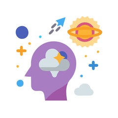 Obraz premium Whimsical Imagination Icon for Fun Designs
