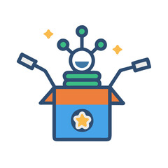  Charming Jack-in-the-Box Icon for Kids