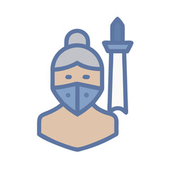  Brave Knight Icon for Fantasy Themes