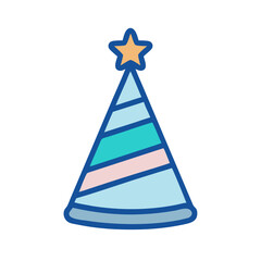  Whimsical Party Hat Icon for Joyful Occasions