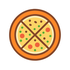  Charming Pizza Icon for Fast Food Designs