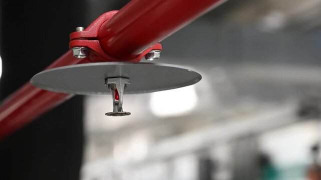 Industrial fire protection system, automatic fire extinguishing