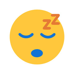  Peaceful Sleeping Face Icon for Relaxation