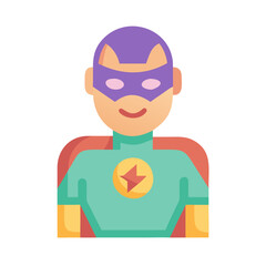  Bold Superhero Icon for Action Packed Adventures