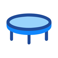  Colorful Trampoline Icon for Kids' Activities