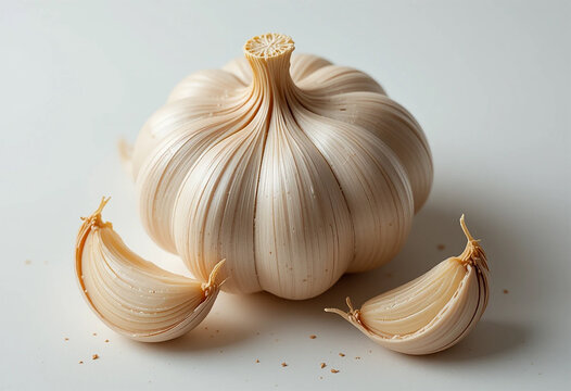 garlic bulb with separated clove
