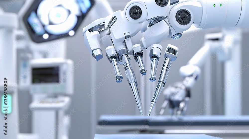 Aufkleber advanced ai and robotic tools for precision surgery techniques