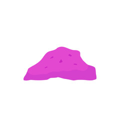 Coral reef stones icon. Vector illustration.