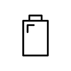 Minimalist Technology Icons Featuring Screens, Batteries, and Peripheral Devices