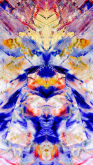 Abstract art background . Hand painting artwork on canvas .