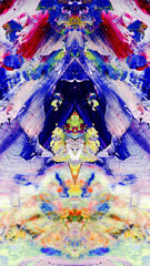 Abstract art background . Hand painting artwork on canvas .