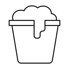 Laundry basket vector, pixel perfect, illustrator file 
