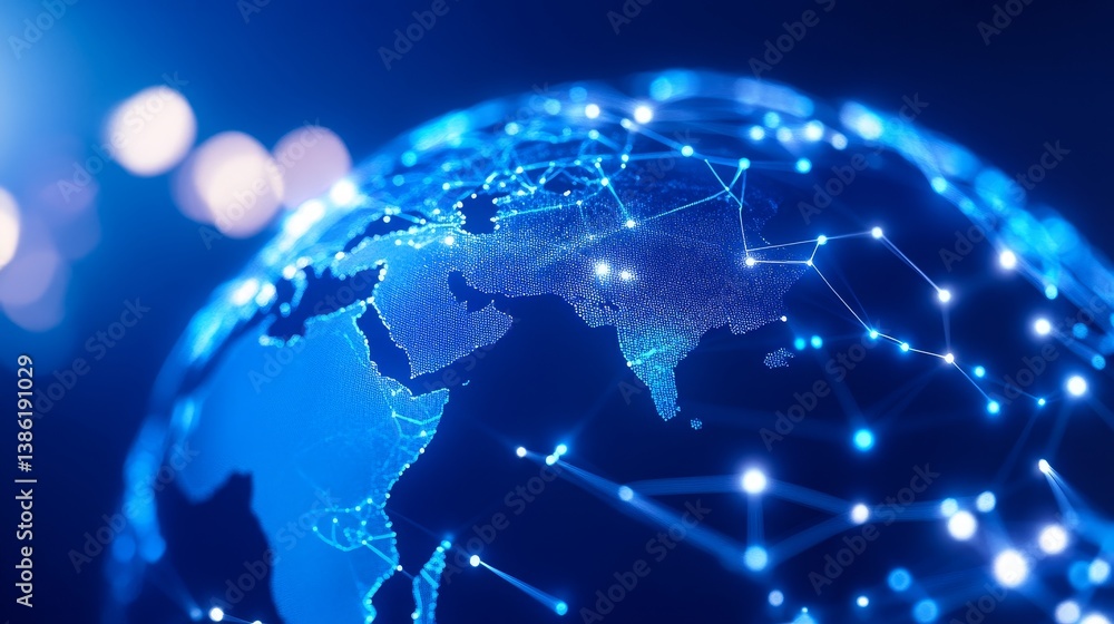 Poster global network security monitoring - securing infrastructure, protecting data, preventing cyber thre