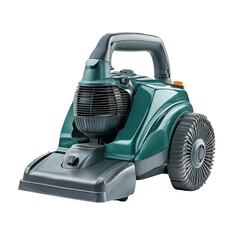 Teal Vacuum Cleaner Home Cleaning Appliance Modern Design isolated on transparent background