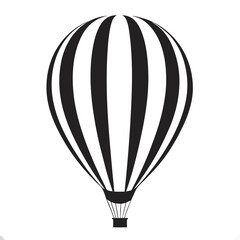 Obraz premium hot air balloon vector illustration