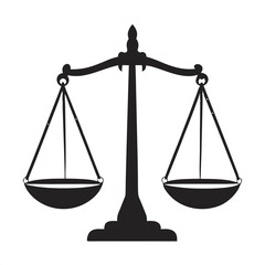 scales of justice vector