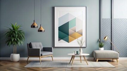 Creative Layout, Minimalist Poster, Copy Area, Modern Design