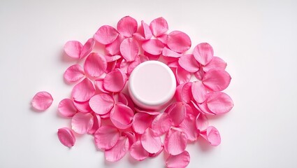 Fototapeta premium Delicate Pink Petals, Soft Focus, Elegant Design